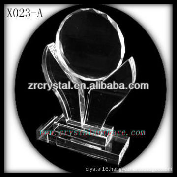 attractive design blank crystal trophy X023-A